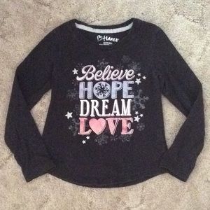 Girls long sleeve shirt